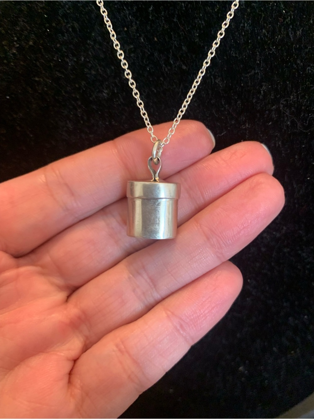 Silver necklace Pendant